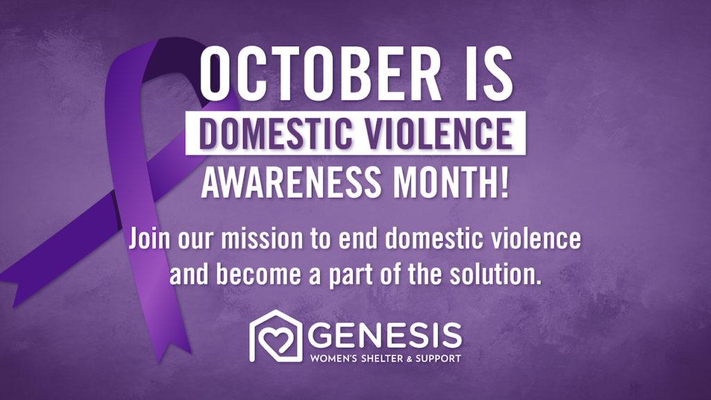 October is Domestic Violence Awareness Month!